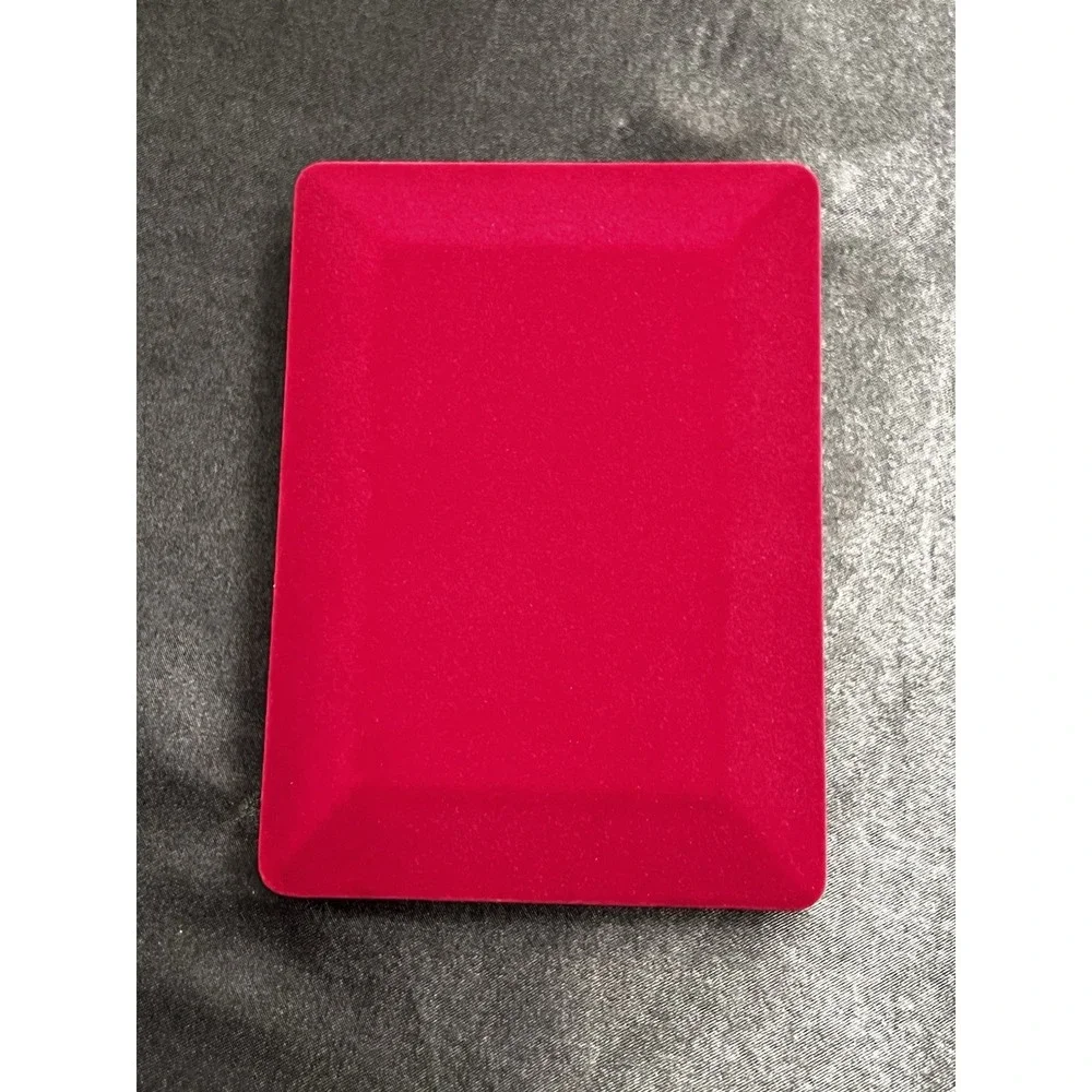 Brand New In Box Vintage Red Velvet Jewelry Presentation Box
